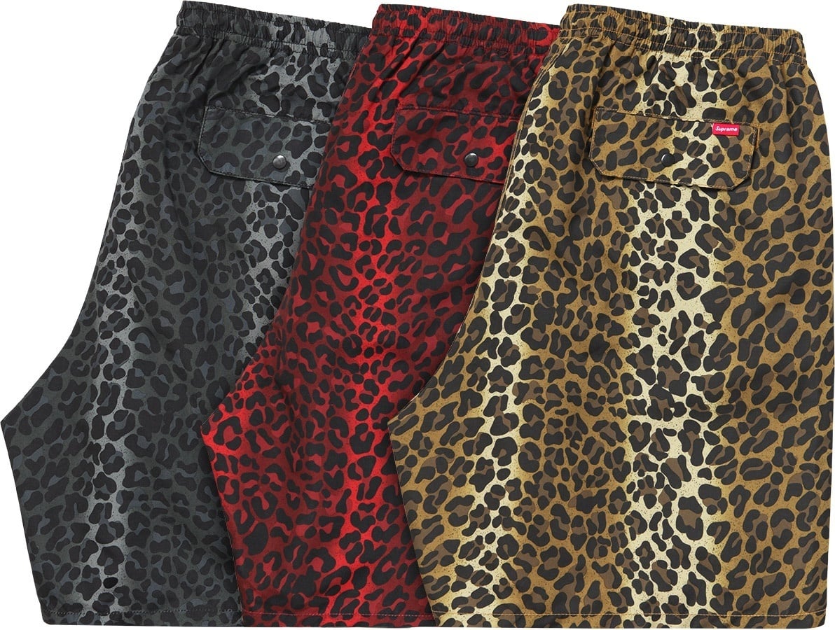 Leopard Water Short